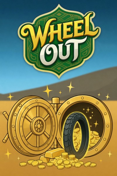 Kolo štěstí na obalu automatu Wheel Out