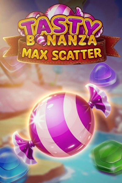 Sladký obal automatu Tasty Bonanza Max Scatter